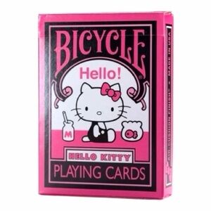 SANRIO Hello Kitty Playing Cards by Bicycle